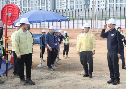 이상경 국토차관, 첫 일정은 3기 신도시 현장…"수해·폭염 선제 대응"