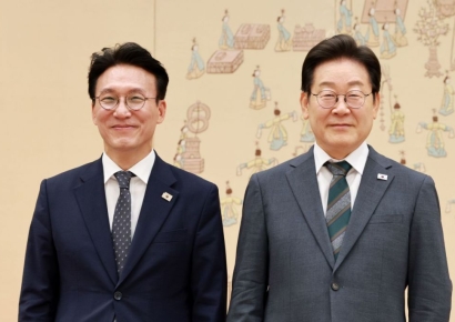 李대통령 "총리가 나라 운명 바꾼다"…김민석 "'새벽 총리'되겠다"