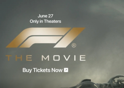 브래드 피트 주연 애플 영화 'F1', 북미 박스오피스 1위…흥행 질주