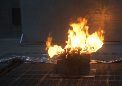 삽시간에 성인 키높이 넘은 불길…444억짜리 배터리 화재실험장[르포] 