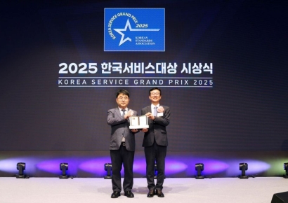 롯데건설, '한국서비스대상' 아파트부문 24년 연속 종합대상