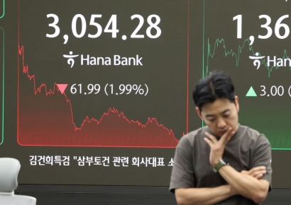 코스피·코스닥 상승 마감…조선·방산↑ 반도체·이차전지↓