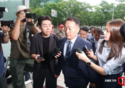 [포토] 특검 출석하는 김계환 전해병대 사령관