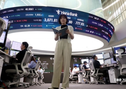 [포토] 코스피 3070대 출발