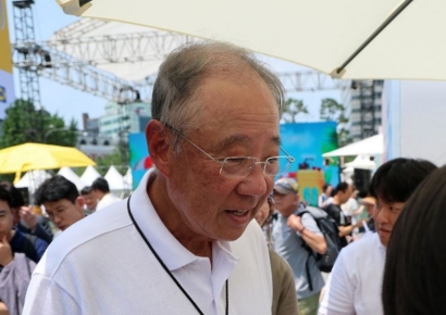 [포토] 류진 회장, "안동 좋아요"