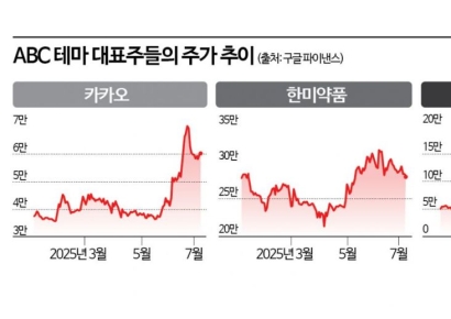 美관세 서한에도 목표가 상향…다시 뜨는 'ABC' 테마