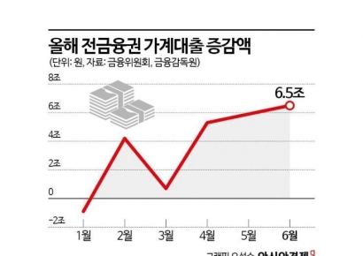 '수도권은 6억' 주담대 틀어막았는데…가계대출 왜 또 늘었나