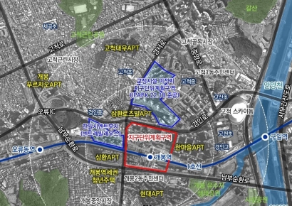 하루 2만명 찾는 개봉역 일대 보행 환경 개선…높이 규제도 완화
