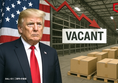 트럼프 관세에 美 창고 텅텅…공실률 11년만 최고