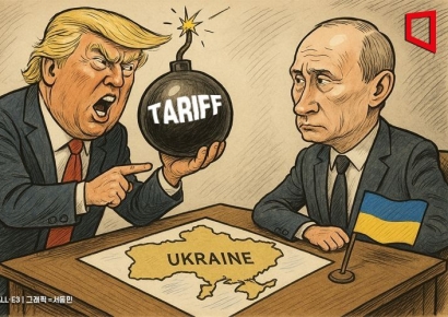 트럼프 "러, 50일 내 휴전 안 하면 100% 관세"…우크라 무기 지원 강화