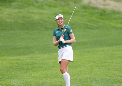 [위너스 클럽]방신실, 로프트 조정 통했다