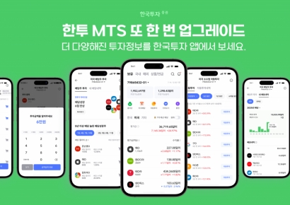 한국투자증권, MTS 신규기능 2차 업데이트