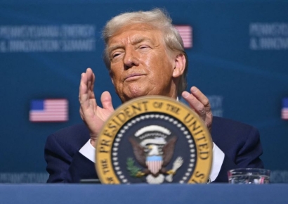 트럼프 "인니엔 19% 관세, 미국엔 0% 협상 타결"