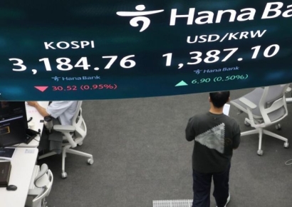 [포토] 코스피, 코스닥 하락 출발