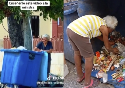 "거지는 없다" 장관에 분노…'쓰레기통 뒤지는 노인' 올리는 쿠바 시민들