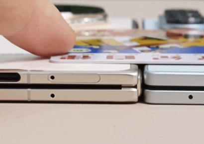 "세계에서 가장 얇다"던 中폴더블폰…'갤럭시 폴드 7'과 비교해 보니