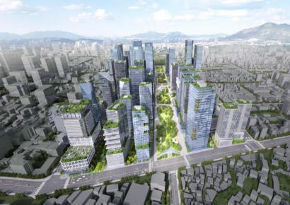 세운상가 공원화 본격 추진…북악산에서 종묘 잇는 도심 녹지축 조성