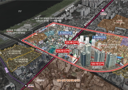 강동구, 천호·성내 재정비촉진지구 변경안 서울시 승인