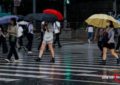 [내일 날씨]"출근길 우산 준비하세요"…전국 대부분 지역 봄비