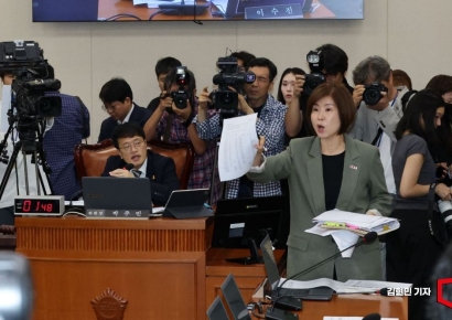 [포토] 항의하는 김미애 간사