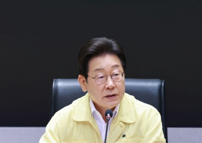 李대통령 "호우 피해, 자원·행정력 총동원"