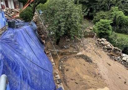 계속된 폭우로 석굴암 등 국가유산 피해 속출