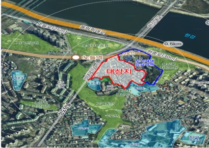 동작구 본동 일대, '한강 조망' 1080가구 대단지 들어선다