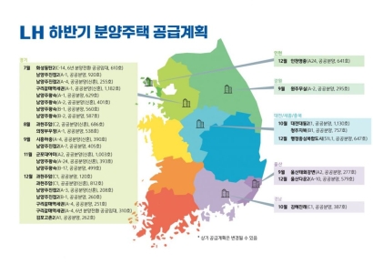 LH, 하반기 공공분양·신혼희망타운 1.6만가구 공급
