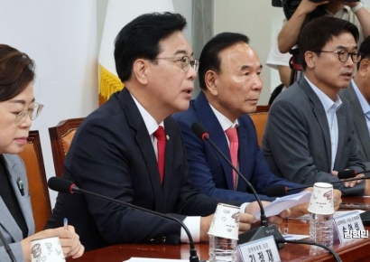 [포토] 송언석, 강선우 임명 수순에 "권력형 슈퍼 갑질 정권 등극"