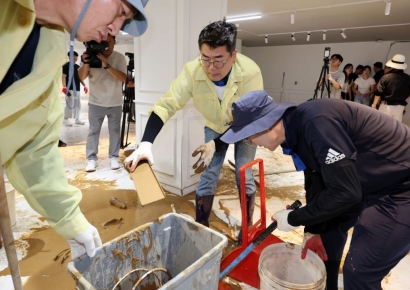 박찬대, 연일 수해 복구 현장행…"재난 대응, 속도 중요…국가가 끝까지 책임"