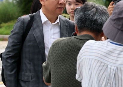 [포토] 윤재현 참손대표, 김건희 특검 출석