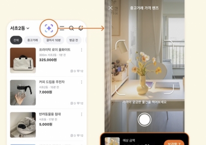 사진만 찍으면 AI가 중고거래 게시글 '척척'…당근 AI에 90% 만족