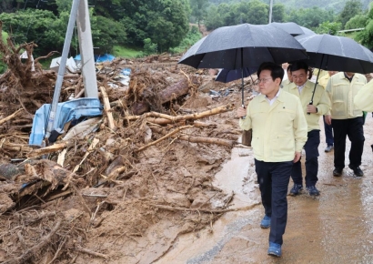 이재명 대통령, 가평 등 6곳 특별재난지역 선포