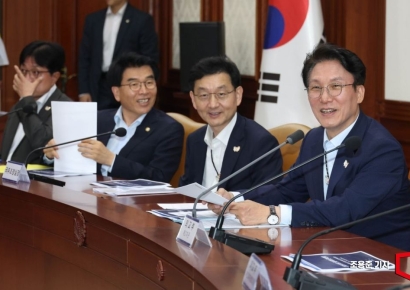 [포토] APEC 종합 점검회의 주재한 김민석 총리