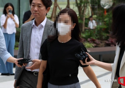 [포토] ‘김건희 집사’ 부인 특검 출석