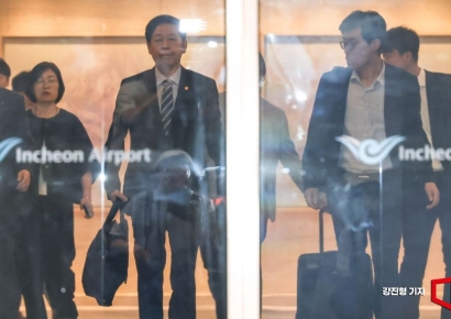 [포토] 인천공항 나서는 구윤철 경제부총리