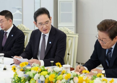 이재명 대통령, 오늘 이재용 삼성전자 회장과 만찬 회동