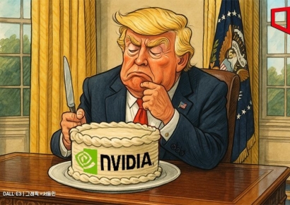 트럼프 "엔비디아 쪼개려 했으나 참모 말 듣고 포기"
