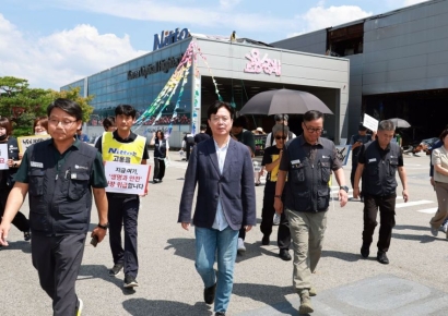 김영훈 노동부장관 "35도 이상 시 야외작업 중단 적극 지도"