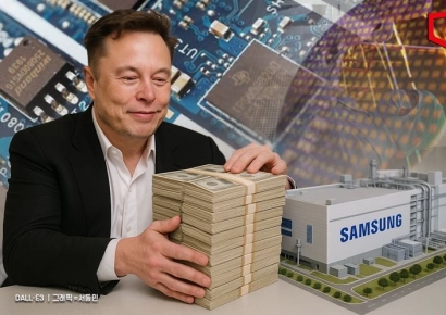 삼성 파운드리 '22조' 수주 쾌거…직접 입 연 머스크 "내가 주문했다"