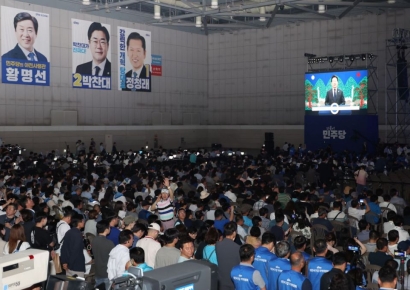 李대통령 "새 지도부와 원팀…대통령 책무 충실히 이행"