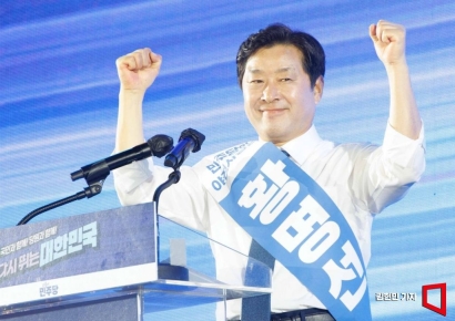 [포토] 황명선 "국힘 107명 방 싹 비워야…도로 윤석열당 심판"