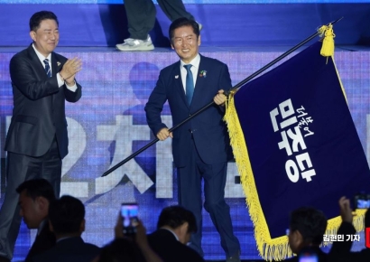 정청래 "저의 당 대표 당선, 당원주권시대 열망 당원들 승리"(상보)
