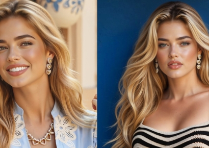 "게을러"…'보그' 광고 속 금발 미녀에 패션업계 '발칵'