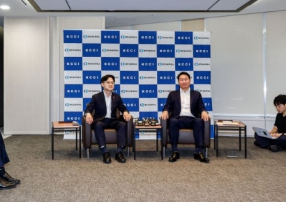 [포토] 산업부 장관-대한상의 회장 면담