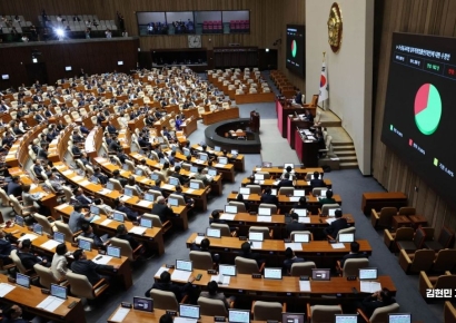 [포토] 'AI 교과서 격하' 초중등교육법 개정안 가결