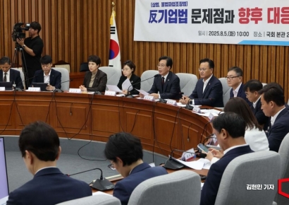 [포토] 野, 재계와 '노란봉투법·상법' 저지 고심…협상안 마련 검토