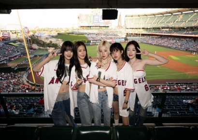 큐브엔터 i-dle(아이들), 美 LA에인절스 홈경기 역사상 첫 프리게임 공연