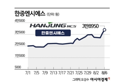 ESS 시장 본격 성장…한중엔시에스, 올해 최고가