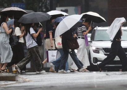 전남 곳곳 호우특보…광주 등 예비특보 발효